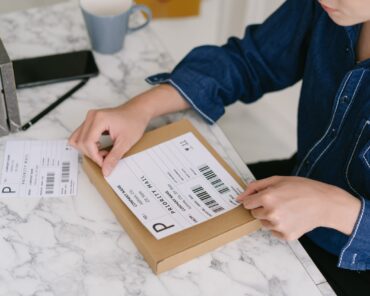 Where to print product label