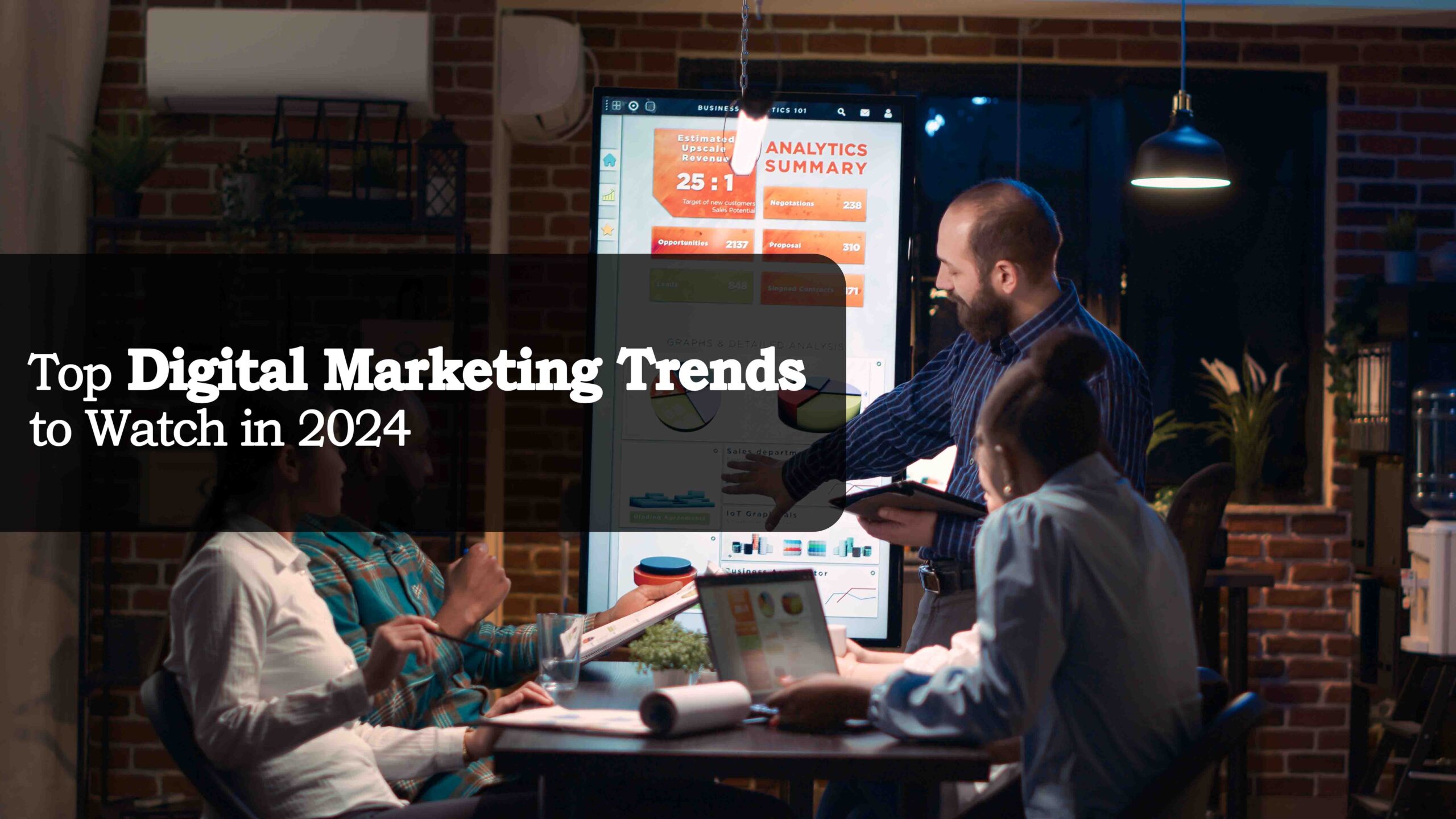 Top Digital Marketing Trends to Watch in 2024